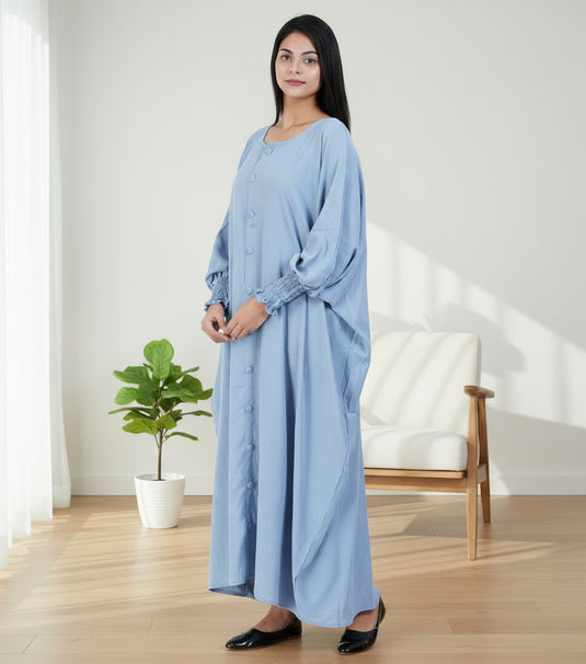 Blue Wave Maternity Kaftan
