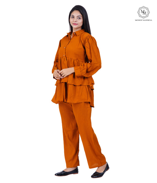 Two Tier Maternity Co-Ord Sets