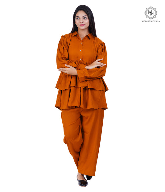 Two Tier Maternity Co-Ord Sets