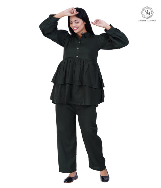 Two Tier Maternity Co-Ord Sets
