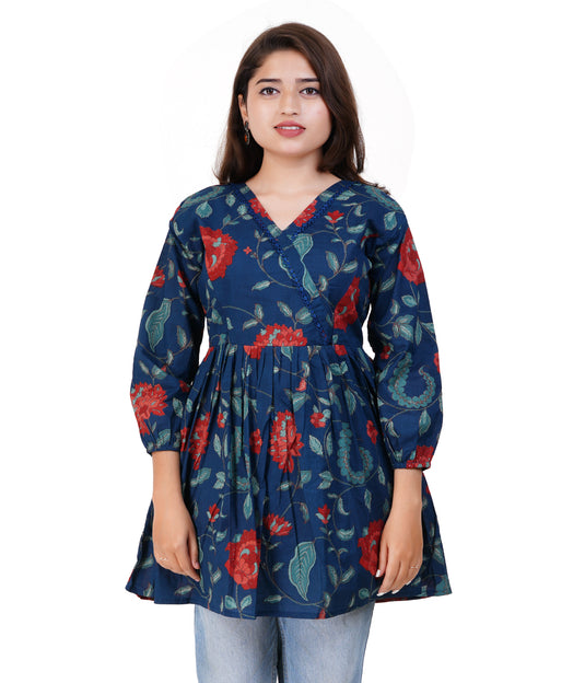 FLORA NEST MATERNITY TUNIC | Nursing & Maternity Tops | Feeding Tops | Peplum Tops