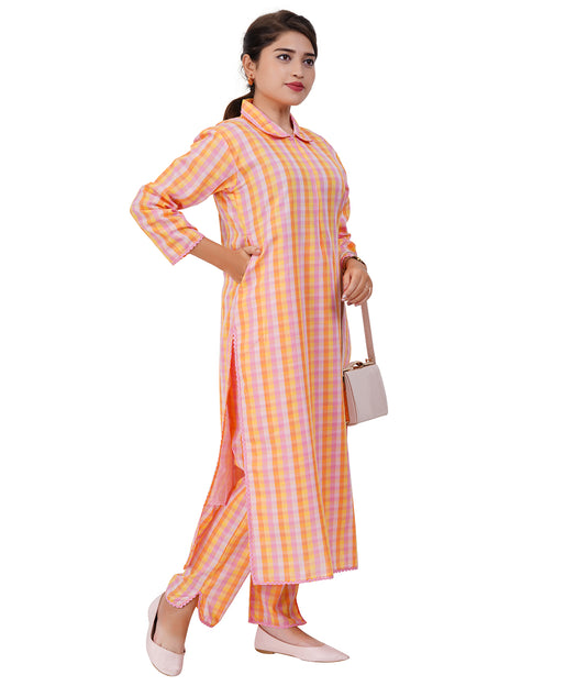 PASTEL GINGHAM MATERNITY CO-ORD | Maternity & Nursing | Gingham Dress | Plaid Dress