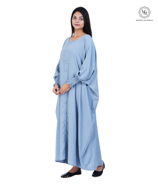 Blue Wave Maternity Kaftan