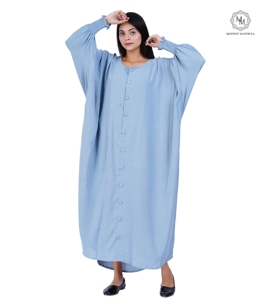 Blue Wave Maternity Kaftan