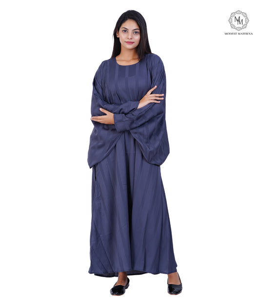 Grey Strokes Maternity Kaftan