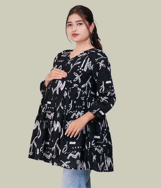 MODA MUSE ALIA TUNIC | Nursing & Maternity Tops | Feeding Tops | Alia Cut Tops