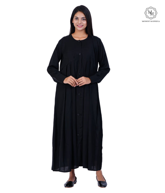 Black BigB Maternity Abaya