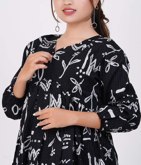 MODA MUSE ALIA TUNIC | Nursing & Maternity Tops | Feeding Tops | Alia Cut Tops