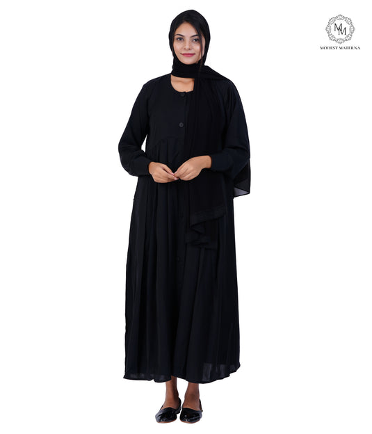 Black BigB Maternity Abaya