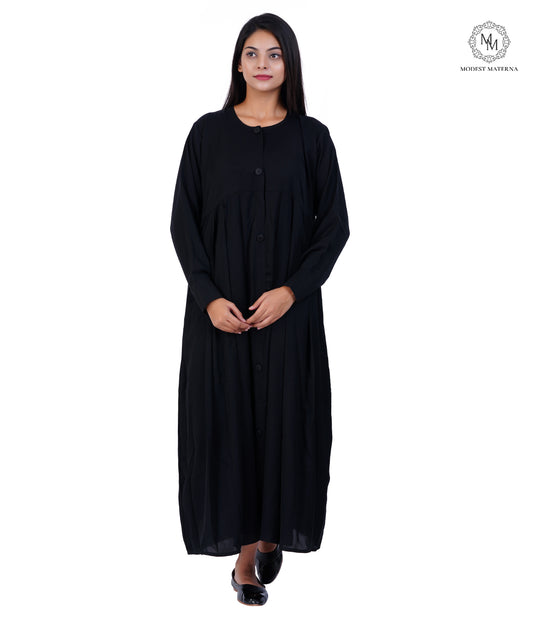 Black BigB Maternity Abaya