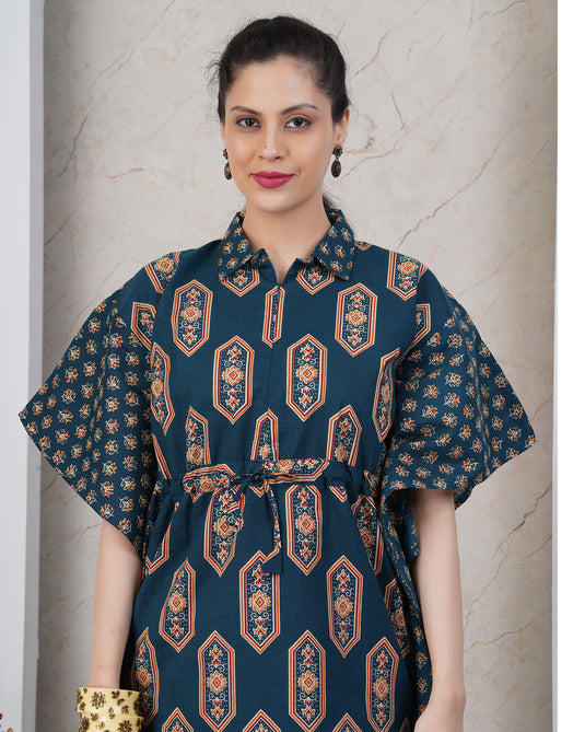royal blue batwing top