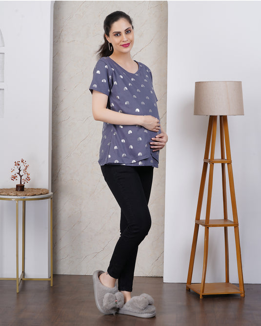 TWILIGHT RAY MATERNITY TEE